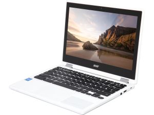 Acer 11.6″ Flip Convertible HD IPS Touchscreen Chromebook – Intel Dual-Core N3060 1.6GHz, 4GB RAM, 16GB eMMC, HDMI, 802.11ac, Bluetooth, Webcam, USB 3.0, Chrome OS (Certified Refurbished)