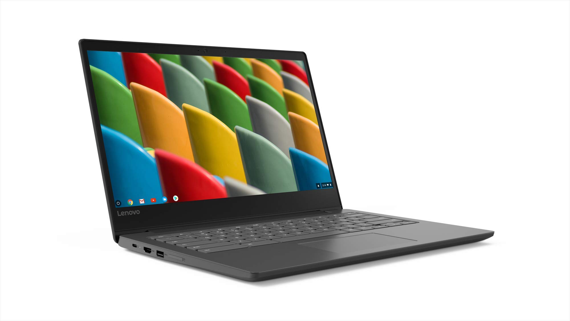 Lenovo 81JW000JUS Chromebook S330 14in HD Mediatek MT8173C CPU 4GB 64GB SSD (Renewed)