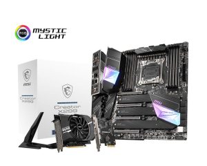 MSI Gaming Intel X299 LGA 2066 Thunderbolt M3 Wi-Fi 6 10G LAN DDR4 USB3.2 Gen 2 SLI CFX Extended ATX Motherboard (Creator X299)