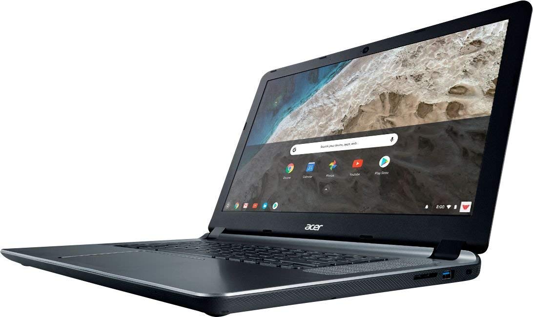 Acer 15.6in HD Premium Business Chromebook-Intel Dual-Core Celeron N3060 up to 2.48Ghz Processor, 4GB RAM, 16GB SSD, Intel HD Graphics, HDMI, WiFi, Bluetooth, Chrome OS-(Renewed)
