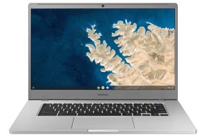 Samsung Chromebook 4 + Chrome OS 15.6″ Full HD Intel Celeron Processor N4000 4GB RAM 32Gb Emmc Gigabit Wi-Fi -XE350XBA-K01US – Silver