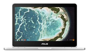 Asus Chromebook Flip C302CA-DH54 12.5-Inch Touchscreen Convertible Chromebook Intel Core M5, 4GB RAM, 64GB Flash Storage, All-Metal Body, USB Type C, Corning Gorilla Glass, Chrome OS