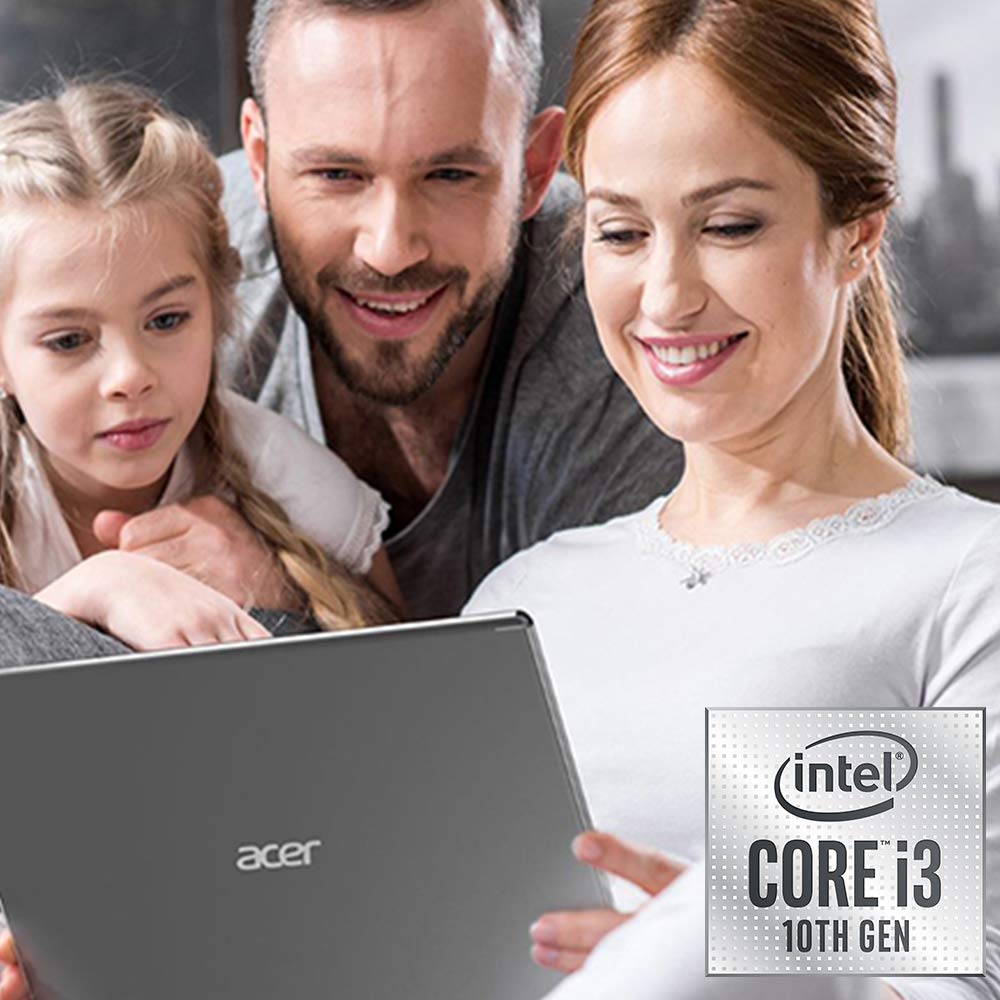 Acer Aspire 5 Slim Laptop, 15.6″ Full HD IPS Display, 10th Gen Intel Core i3-10110U, 4GB DDR4, 128GB PCIe NVMe SSD, Intel Wi-Fi 6 AX201 802.11ax, Backlit KB, Windows 10 in S Mode, A515-54-37U3