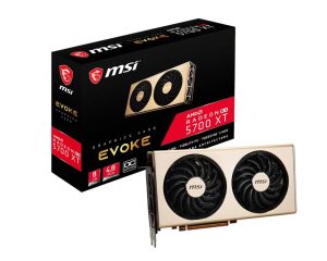 MSI Gaming Radeon Rx 5700 Xt Boost Clock: 1945 MHz 256-bit 8GB GDDR6 DP/HDMI Dual Torx 3.0 Fans Crossfire Navi Architecture Graphics Card (RX 5700 Xt Evoke OC)