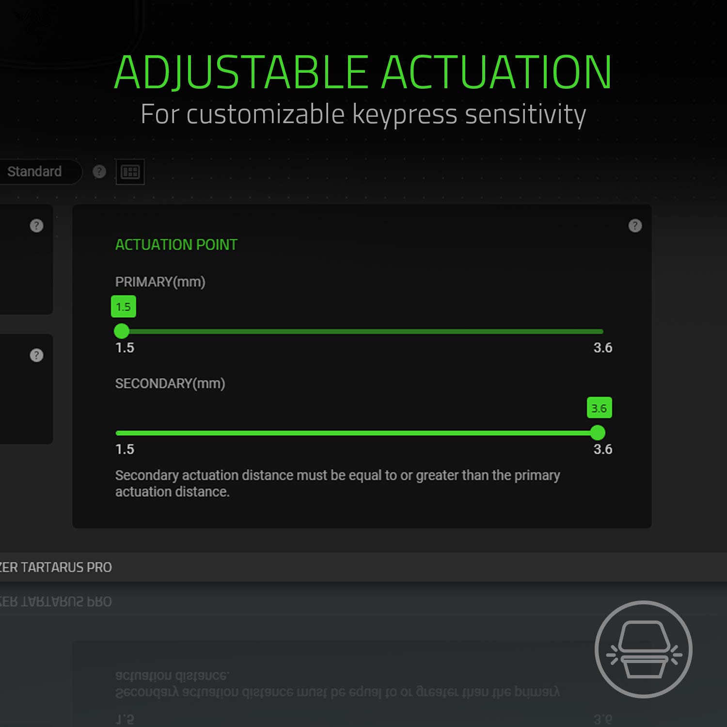 Razer Tartarus Pro Gaming Keypad: Analog-Optical Key Switches – 32 Programmable Keys – Customizable Chroma RGB Lighting – Programmable Macro Functionality – Variable Key Press Pressure Sensitivity