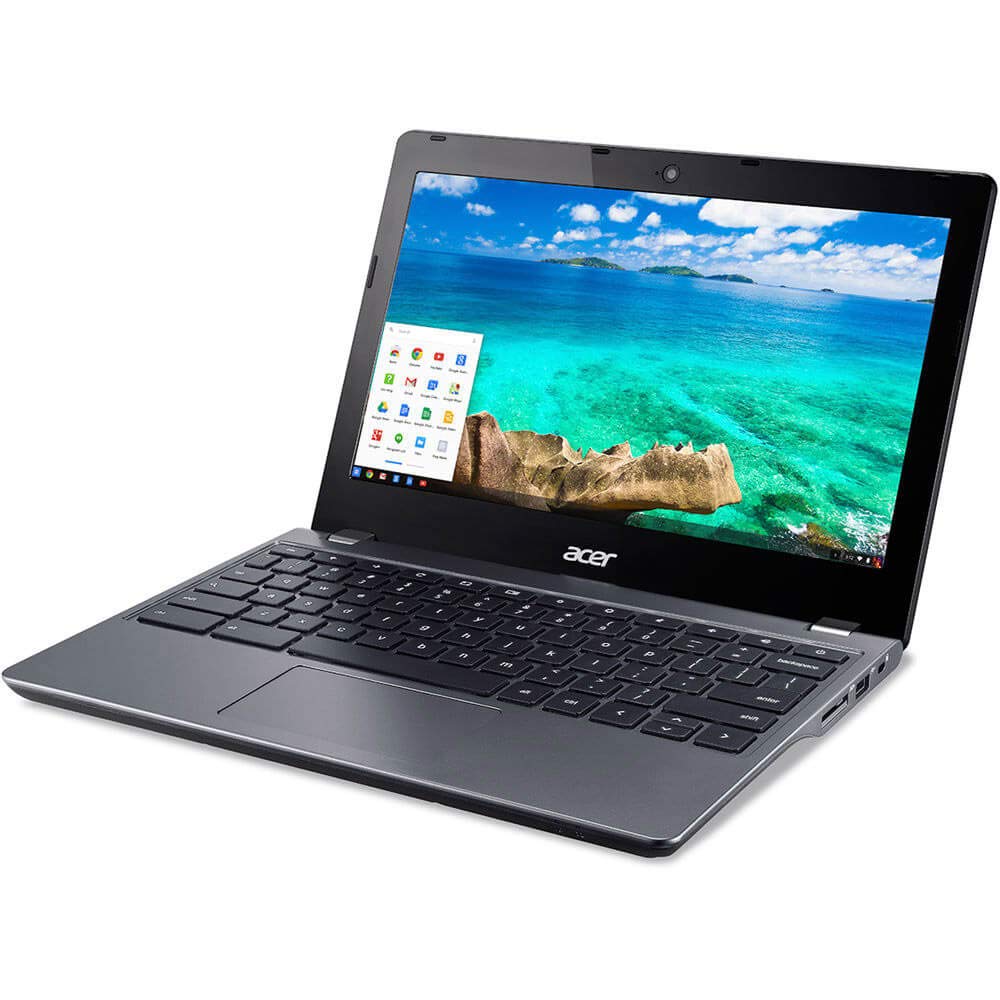 Acer Chromebook 11.6″ Intel Celeron 1.5 GHz, 4GB RAM, 16 GB SSD |C740-C4PE (Renewed)