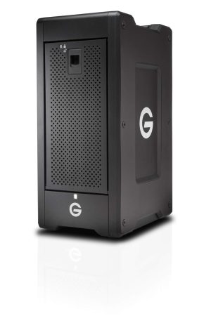 G-Technology 48TB G-SPEED Shuttle XL Thunderbolt 3 Storage Solution – Transportable, hardware RAID, 8-Bay – 0G05854
