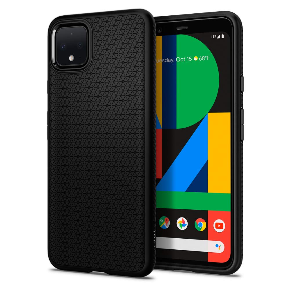 Spigen Liquid Air Armor Designed for Google Pixel 4 XL Case (2019) – Matte Black