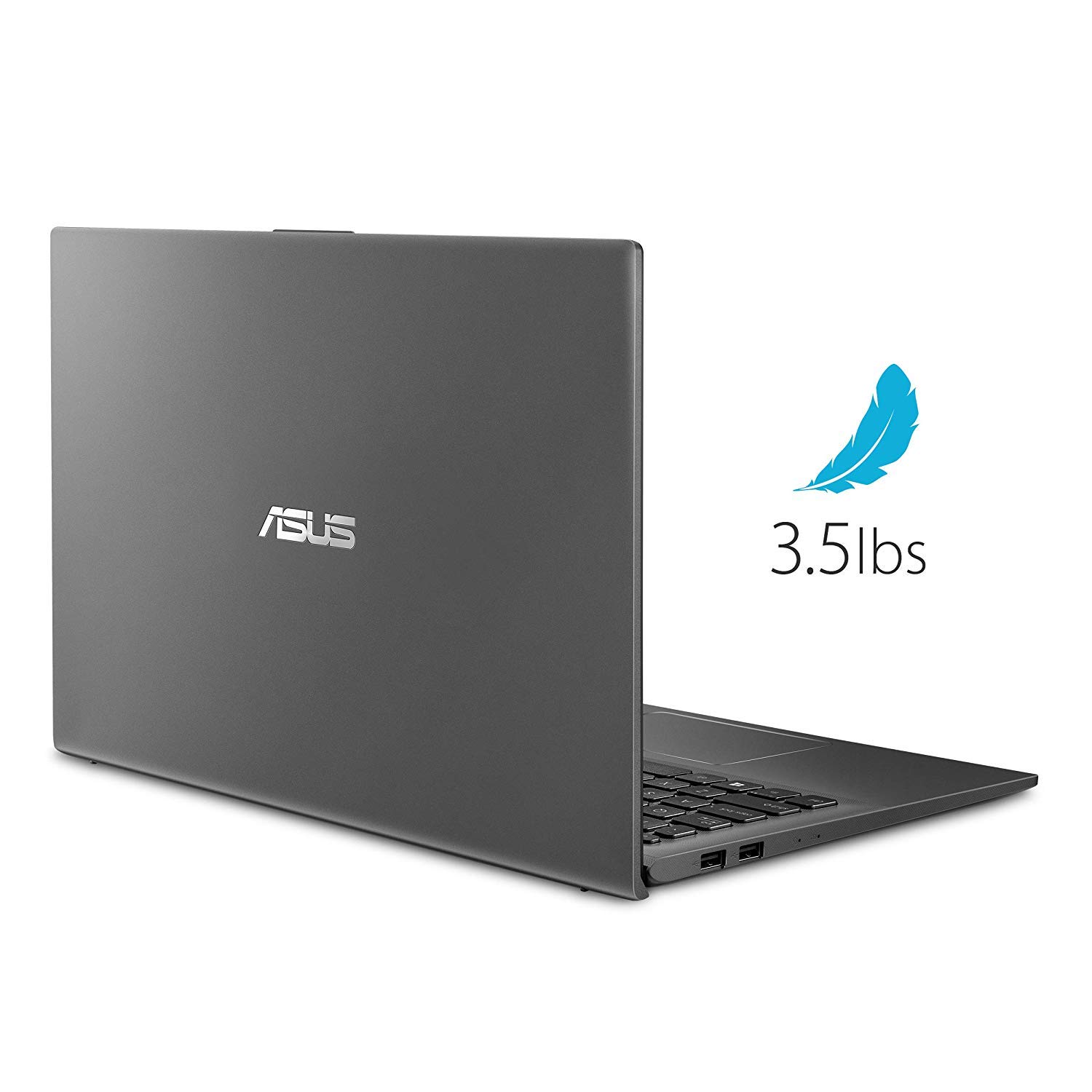 Asus Vivobook 15 Thin and Light 15.6” FHD, AMD Quad Core R3-3200U CPU, 4GB DDR4 RAM, 128G SSD, AMD Radeon Vega 3 Graphics, Windows 10 in S Mode, F512DA-DB31, Slate Gray
