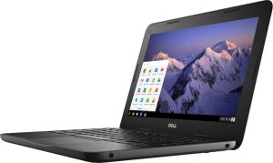 Dell Inspiron 11.6″ HD Chromebook, Intel Dual-Core Celeron N3060 up to 2.48GHz, 4GB RAM, 32GB eMMC, HDMI, USB 3.0, Bluetooth, 802.11ac, HD Webcam, Chrome OS – Black