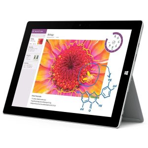 Microsoft Surface 3 10.8in Touchscreen 4 GB Memory 128 GB SSD WiFi + 4G LTE Tablet Bundle GL4-00009 (Tablet + Type Cover) (Renewed)