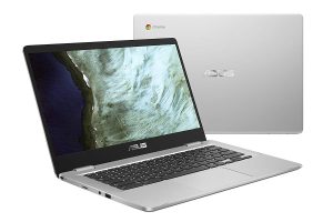 ASUS Chromebook 15.6″ FHD 1080P Touchscreen with Intel Quad Core Pentium Processor N4200, 4GB RAM, 64GB SSD Storage, Webcam, 802.11AC WiFi, Bluetooth, USB3.1 Type-C, Google Chrome OS-Silver