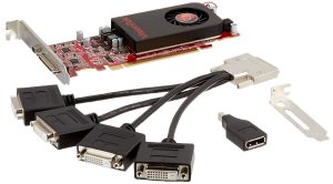 VisionTek Radeon 7750 SFF 1GB DDR3 5M VHDCI (4x DVI-D, miniDP) Graphics Card – 900669