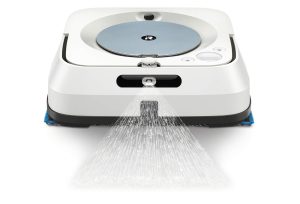 iRobot Braava M6138 Robot Scrubbers, White