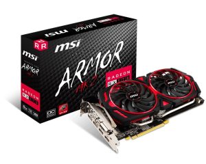 MSI Gaming Radeon RX 570 256-bit 8GB GDRR5 DirectX 12 VR Ready CFX Graphcis Card (RX 570 ARMOR MK2 8G OC)