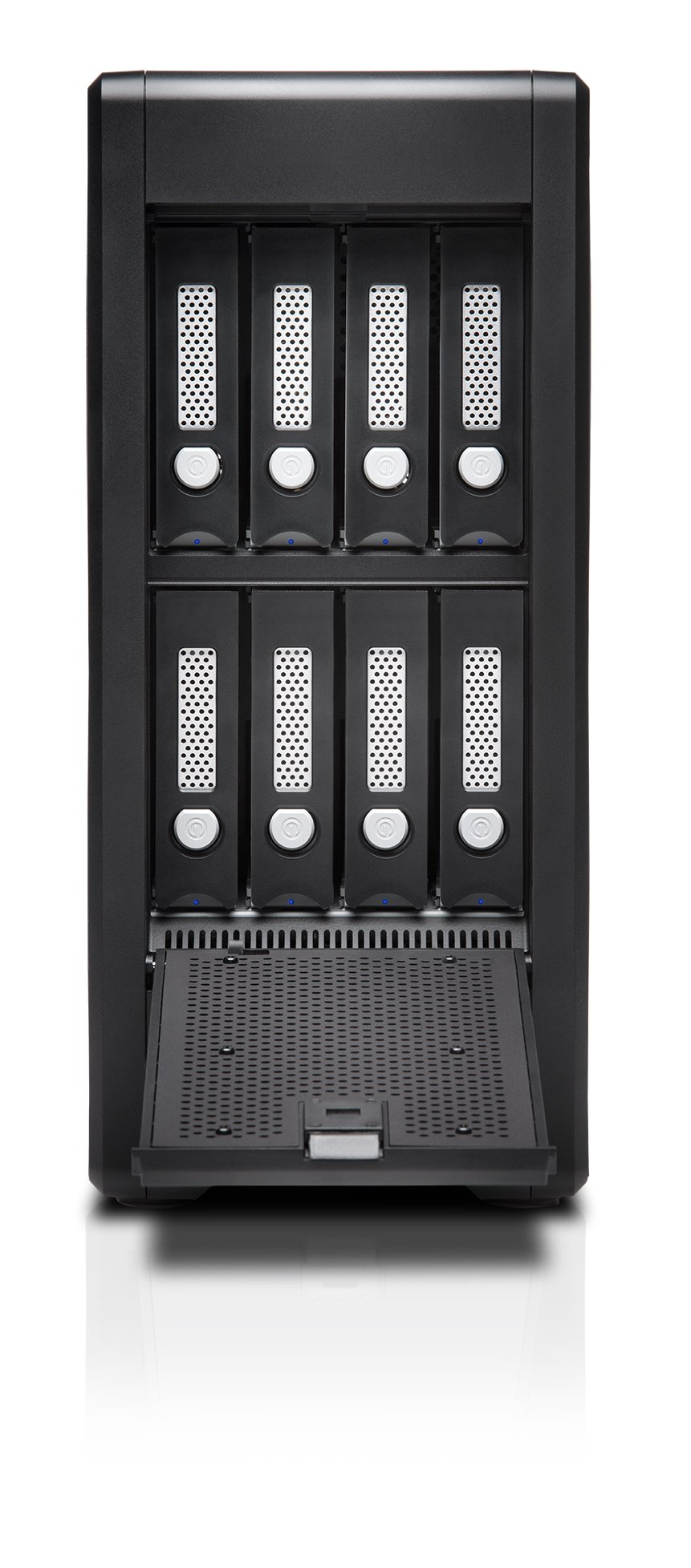 G-Technology 64TB G-SPEED Shuttle XL Thunderbolt 3 Storage Solution – Transportable, hardware RAID, 8-Bay – 0G05859
