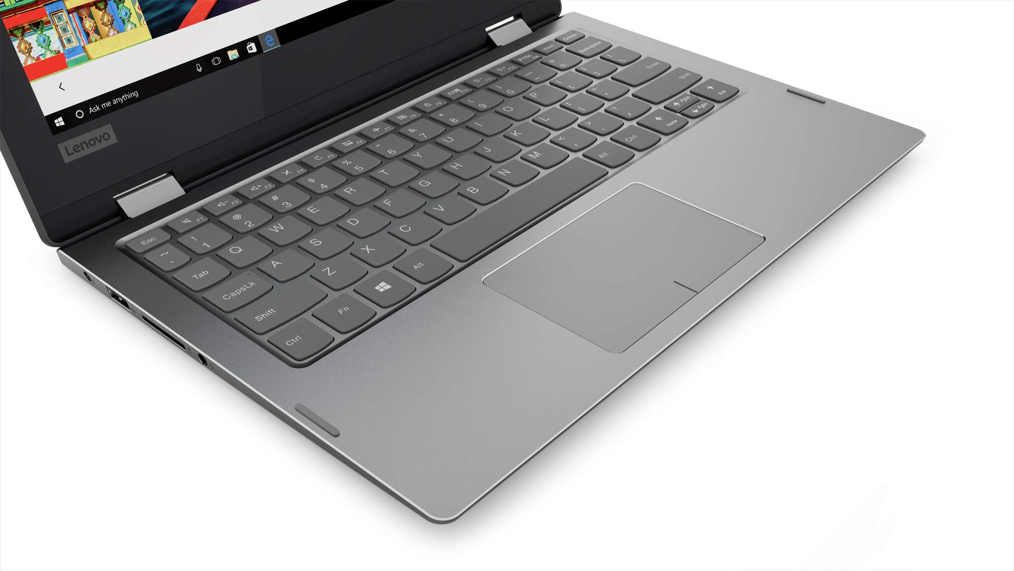 Lenovo Flex 11 2-in-1 Convertible Laptop, 11.6 Inch HD Touchscreen Display, Intel Pentium Silver N5000 Processor, 4GB DDR4, 64 GB eMMC, Windows 10 in S mode, 81A70006US, Mineral Gray