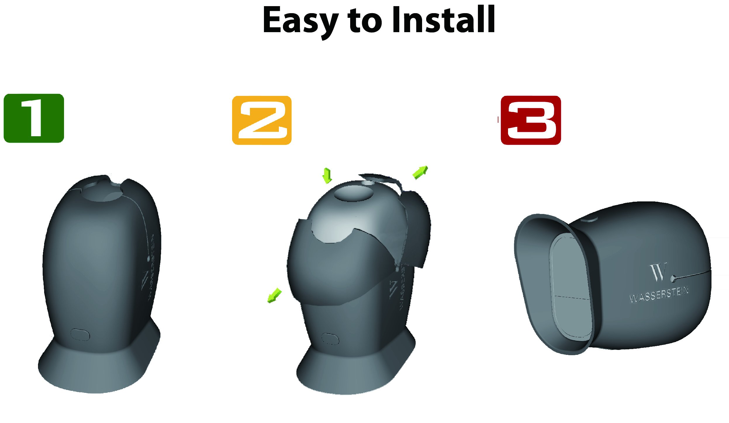4 x Silicone Skins Compatible with Arlo Pro & Arlo Pro 2 Smart Security – 100% Wire-Free Cameras (Black)