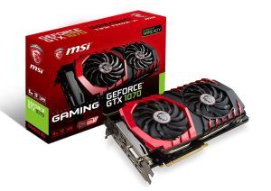 MSI Gaming GeForce GTX 1070 8GB GDDR5 SLI DirectX 12 VR Ready Graphics Card (GeForce GTX 1070 Gaming 8G)