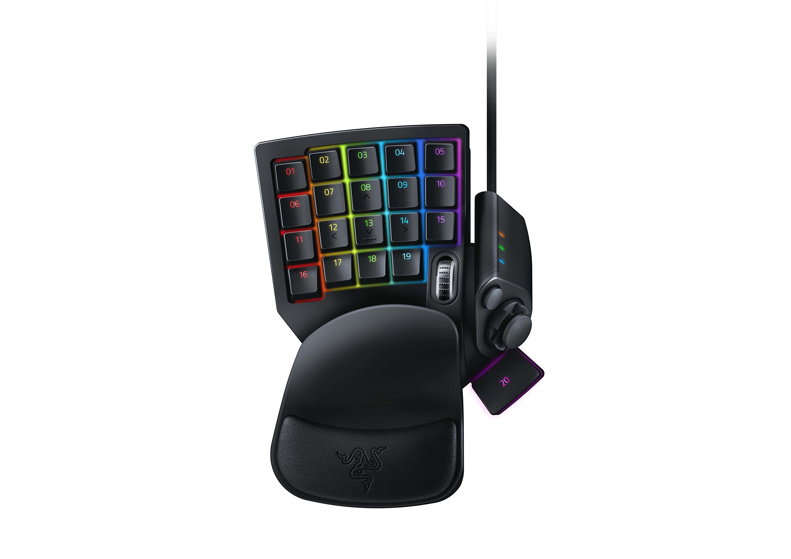 Razer Tartarus V2 Gaming Keypad: Mecha-Membrane Key Switches – 32 Programmable Keys – Customizable Chroma RGB Lighting – Programmable Macro Functionality