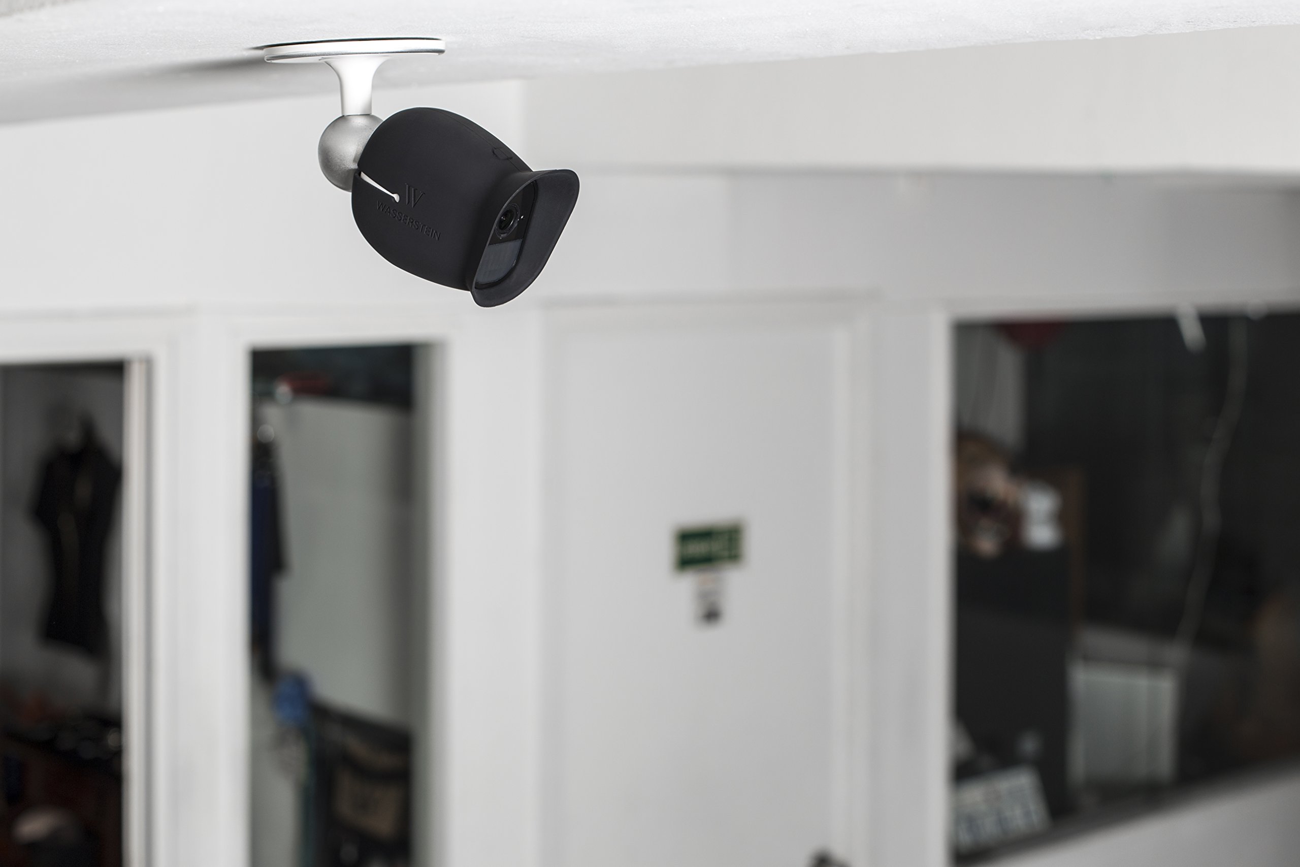 4 x Silicone Skins Compatible with Arlo Pro & Arlo Pro 2 Smart Security – 100% Wire-Free Cameras (Black)