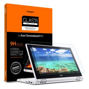 Spigen Tempered Glass Screen Protector Designed for Acer Chromebook R 11 Convertible (11.6 inch)