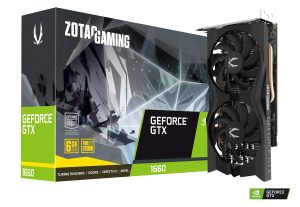 ZOTAC Gaming GeForce GTX 1660 6GB GDDR5 192-bit Gaming Graphics Card, Super Compact, Zt-T16600K-10M