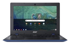 Acer Chromebook 11 CB311-8H-C5DV, Celeron N3350, 11.6″ HD, 4GB LPDDR4, 32GB Storage, Indigo Blue