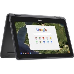 Dell 3189 Convertible Chromebook 11.6″ HD IPS Touchscreen, Intel Celeron N3060 Up to 2.48GHz, 4GB Ram 32GB SSD, HDMI, WiFi, Webcam, Chrome OS- (Renewed)