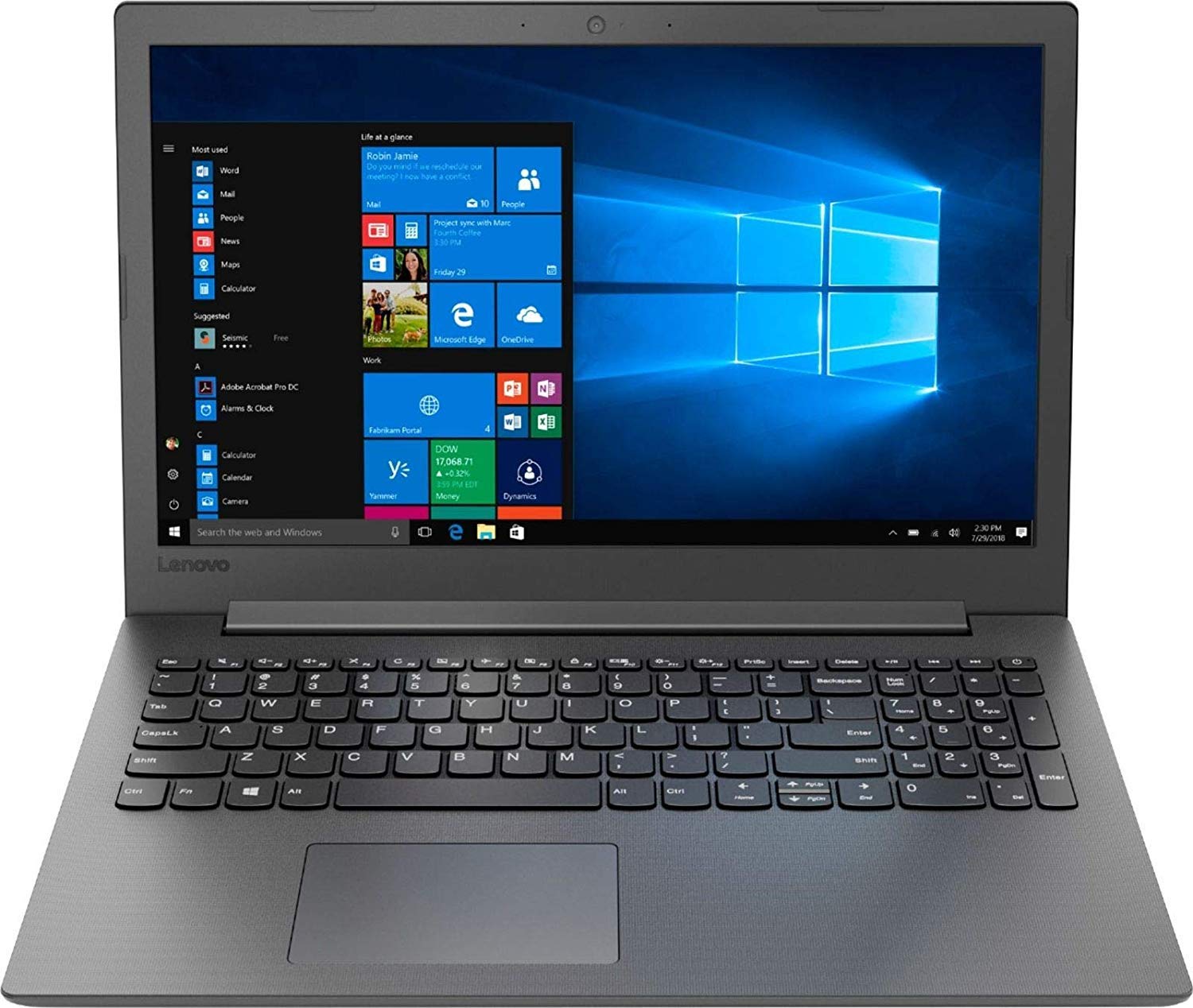 Lenovo 130-15AST 15.6″ Laptop AMD A9-Series, 4GB DDR4 RAM, 128GB SSD, Wi-Fi, HDMI, Bluetooth, Windows 10, Black