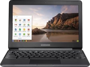 Samsung 11.6 Inch High Performance Chromebook, Intel Celeron N3060, 4GB Memory, 32GB eMMC Flash Memory, Bluetooth 4.0, USB 3.0, HDMI, Webcam, Chrome OS