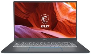 MSI Prestige 15 A10SC-010 15.6″ Ultra Thin and Light Professional Laptop Intel Core i7-10710U GTX1650 MAX-Q 32GB DDR4 1TB NVMe SSD Win10Pro