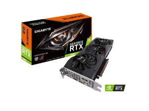 Gigabyte GeForce RTX 2080 Windforce 8G Graphics Card, 3X Windforce Fans, 8GB 256-Bit GDDR6, GV-N2080WF3-8GC Video Card (Renewed)