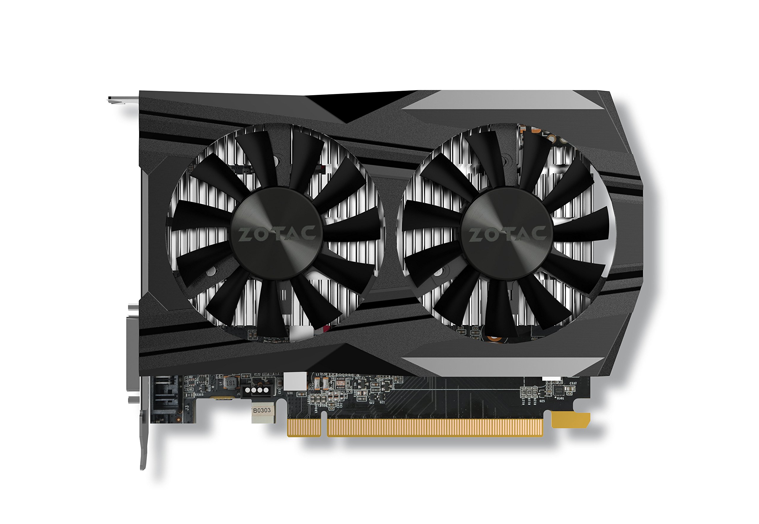 ZOTAC GeForce GTX 1050 Ti OC Edition 4GB GDDR5 Super Compact Gaming Graphics Card (ZT-P10510B-10L)