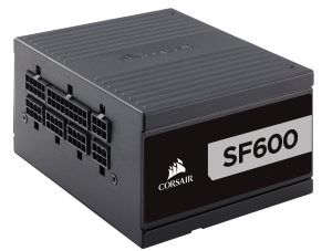 Corsair SF Series, SF600, 600 Watt, SFX, 80+ Platinum Certified, Fully Modular Power Supply