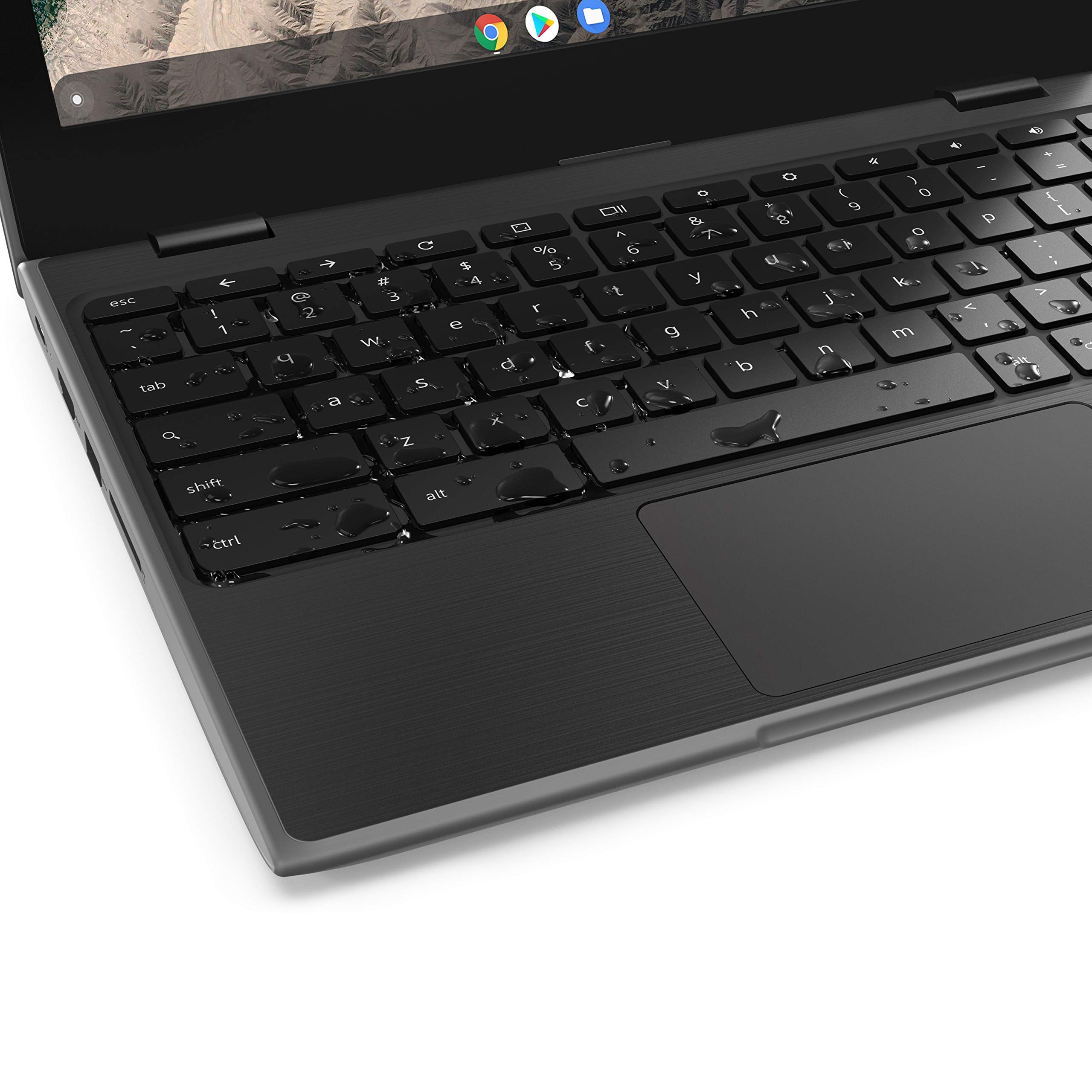Lenovo 100E Chromebook 2ND Gen Laptop, 11.6″ HD (1366 X 768) Display, MediaTek MT8173C Processor, 4GB LPDDR3 RAM, 16GB eMMC TLC SSD, Powervr GX6250, Chrome OS, 81QB000AUS, Black (Renewed)