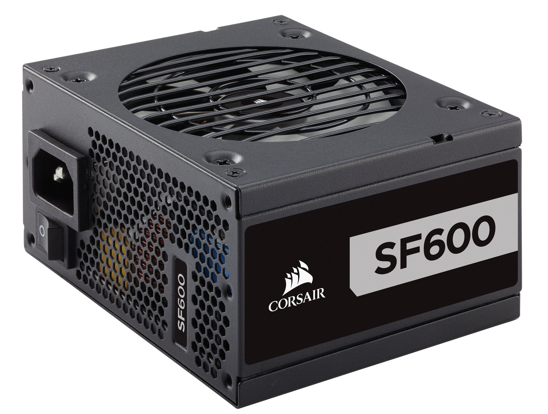 Corsair SF Series, SF600, 600 Watt, SFX, 80+ Platinum Certified, Fully Modular Power Supply
