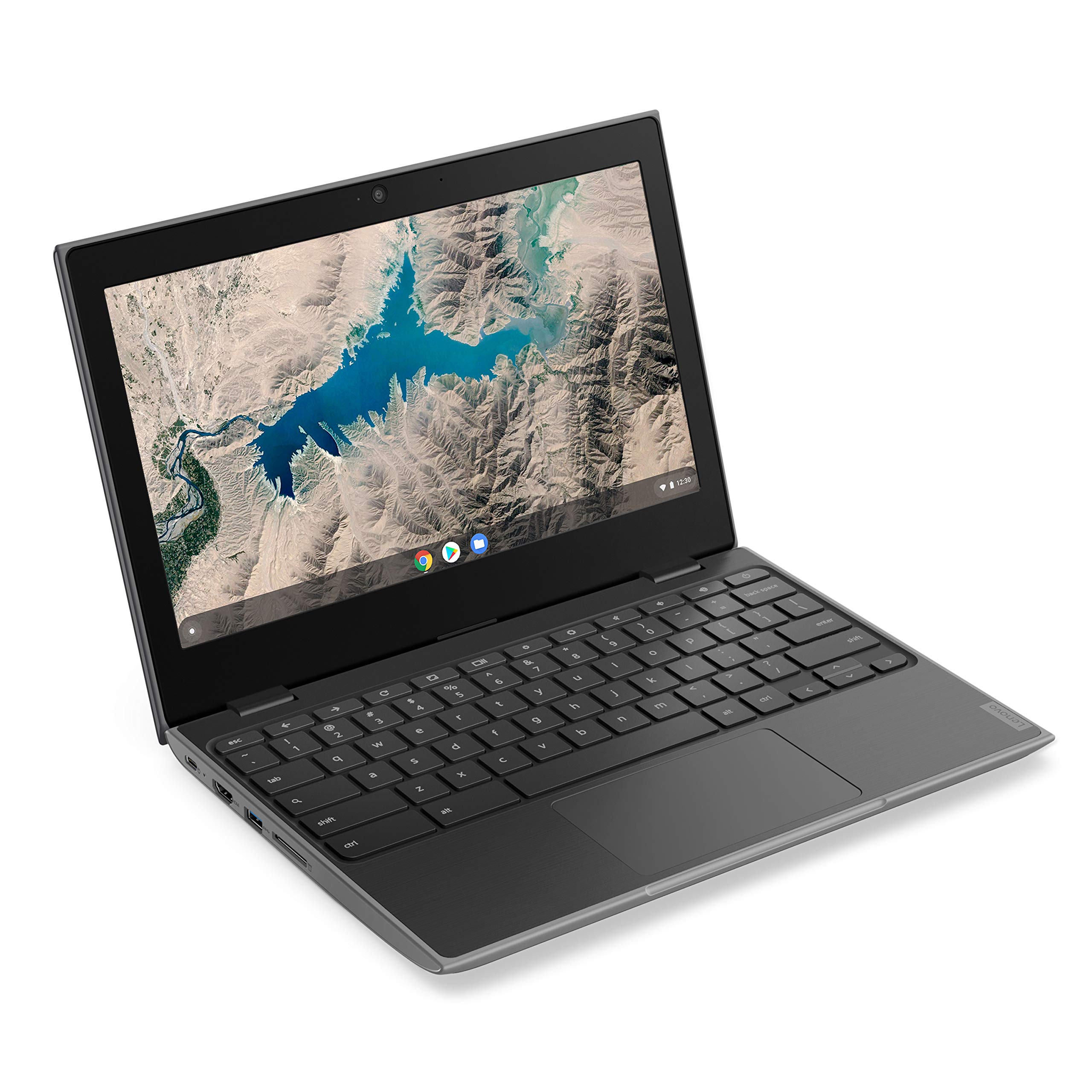 Lenovo 100E Chromebook 2ND Gen Laptop, 11.6″ HD (1366 X 768) Display, MediaTek MT8173C Processor, 4GB LPDDR3 RAM, 16GB eMMC TLC SSD, Powervr GX6250, Chrome OS, 81QB000AUS, Black