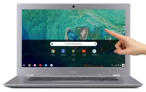 Acer Chromebook 15.6″ IPS Full HD Intel Celeron N3350 1.10 GHz 4GB LPDDR4 32GB Flash Memory HDR Webcam Chrome OS