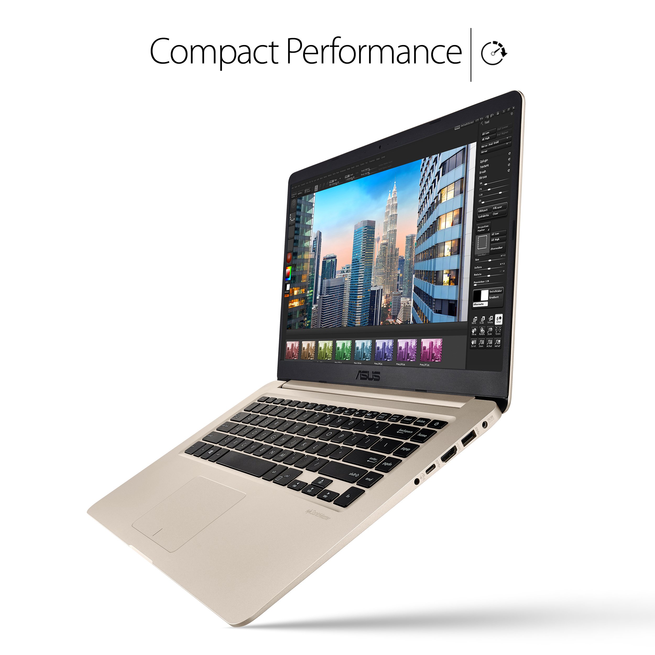 ASUS S510UN-EH76 VivoBook S 15.6″ Full HD Laptop, Intel Core i7-8550U, NVIDIA GeForce MX150, 8GB RAM, 256GB SSD + 1TB HDD, Windows 10