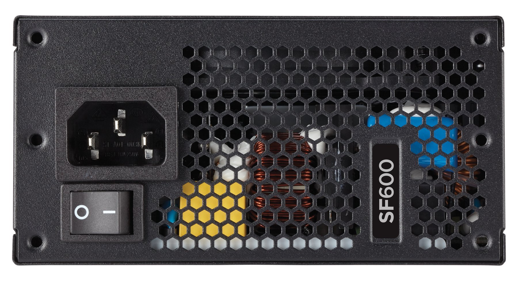 Corsair SF Series, SF600, 600 Watt, SFX, 80+ Platinum Certified, Fully Modular Power Supply