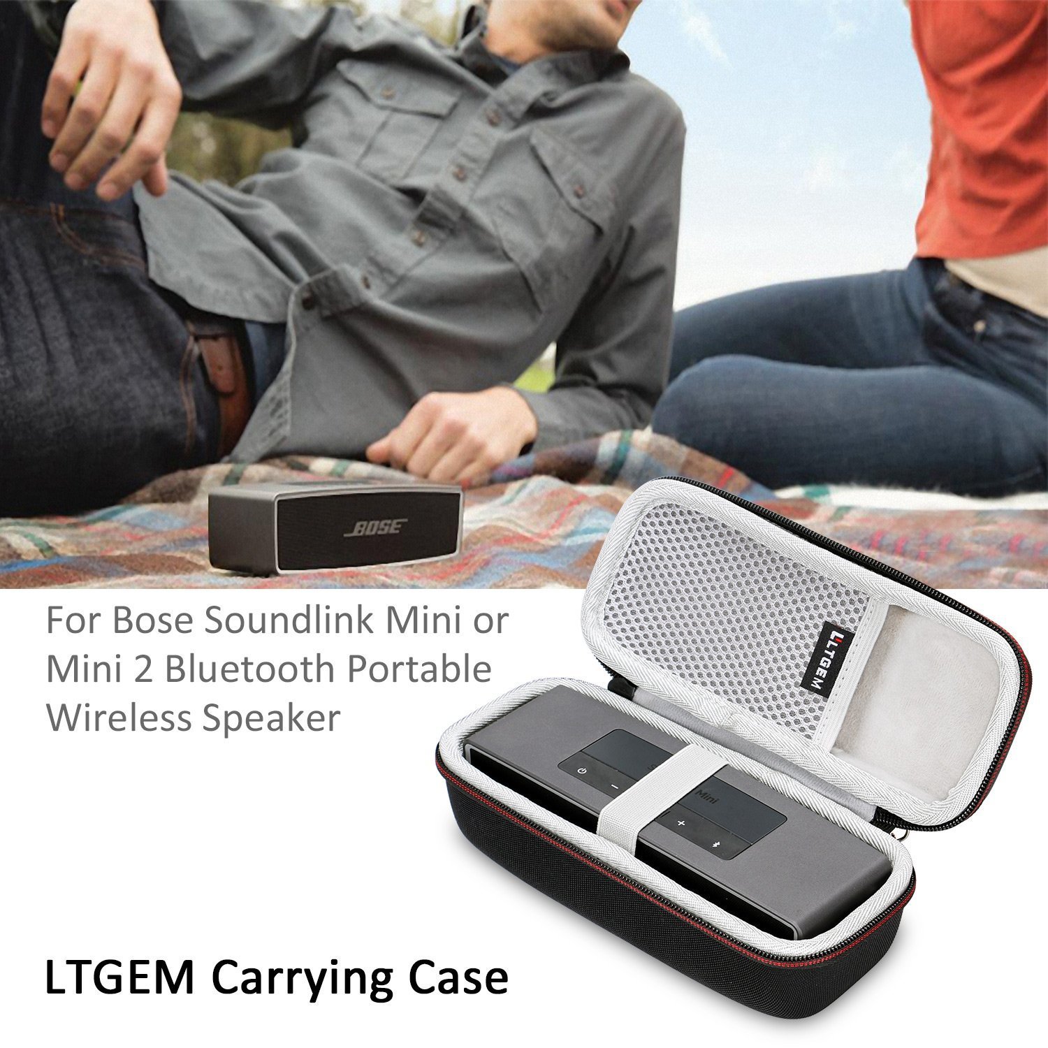 Case for Bose Soundlink Mini/Mini 2 Bluetooth Portable Wireless Speaker