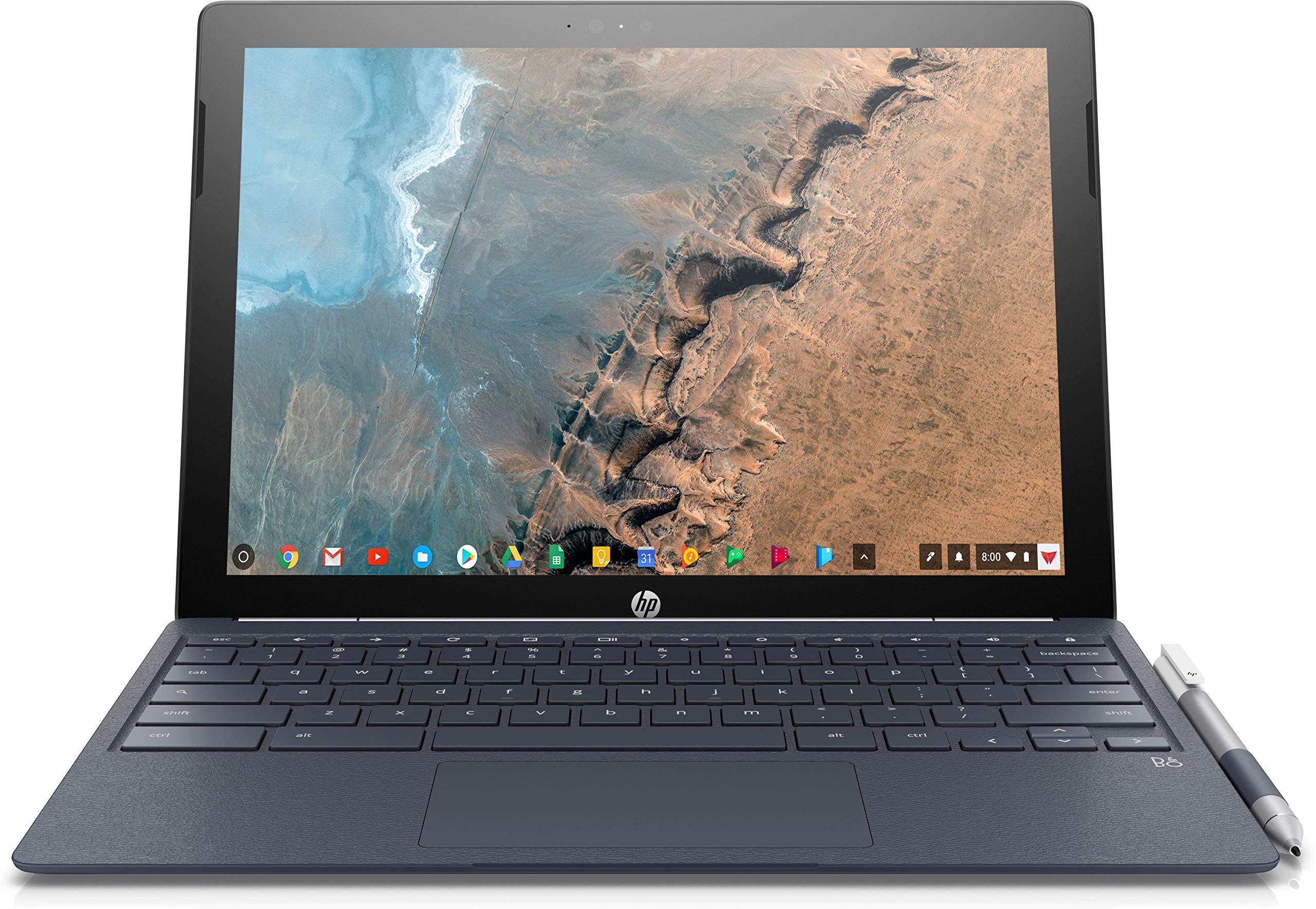 HP 2-in-1 12.3″ Touch-Screen Chromebook Intel Core M – 4GB Memory – 32GB eMMC Flash Memory (X2 12-F014D) White – New