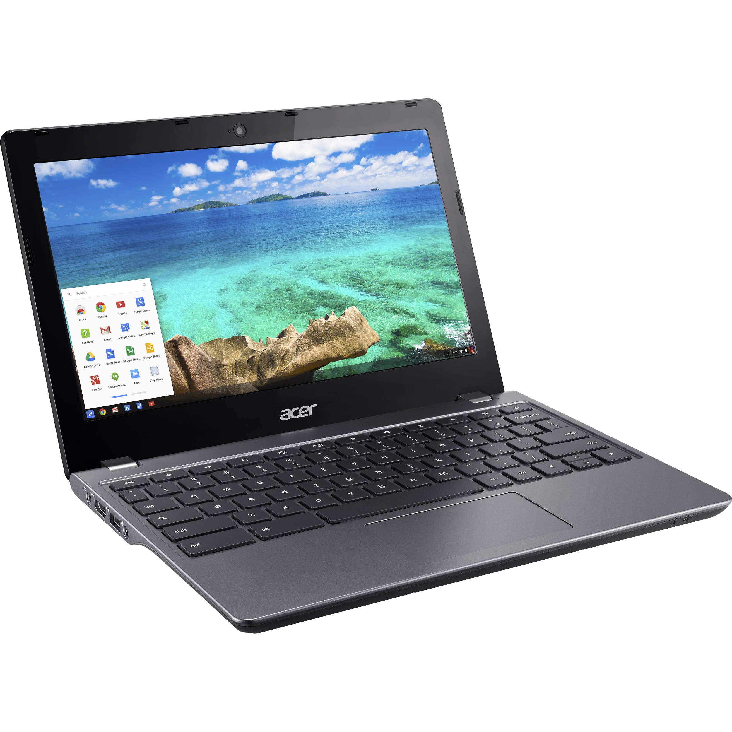 Acer Chromebook 11.6″ Intel Celeron 1.5 GHz, 4GB RAM, 16 GB SSD |C740-C4PE (Renewed)