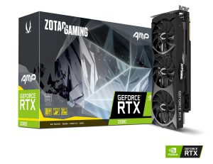 ZOTAC GAMING GeForce RTX 2080 AMP 8GB GDDR6 256-bit Gaming Graphics Card Triple Fan Metal Backplate LED – ZT-T20800D-10P