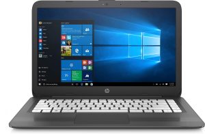 HP Stream 14-ax030wm 14in Windows 10 Home N3060 4GB Memory 32GB Storage – Gray (Renewed)