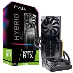 EVGA GeForce RTX 2080 XC Hybrid Gaming, 8GB GDDR6, HYBRID & RGB LED Graphics Card 08G-P4-2184-KR