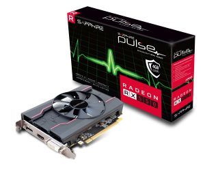 Sapphire 11268-15-20G Radeon Pulse RX 550 4GB GDDR5 HDMI / DVI-D / DP (UEFI) PCI-E Graphics Card