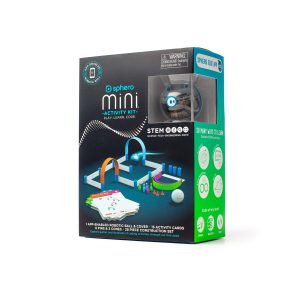 Sphero Mini Activity Kit: App-Enabled Programmable Robot Ball with 55 Piece Construction Set – STEM Educational Toy for Kids Ages 5 & Up