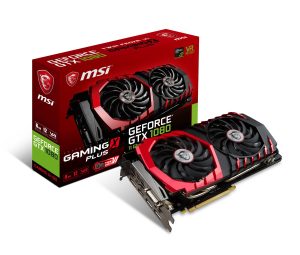 MSI Gaming GeForce GTX 1080 8GB GDDR5X SLI DirectX 12 VR Ready Graphics Card (GTX 1080 GAMING X 8G)